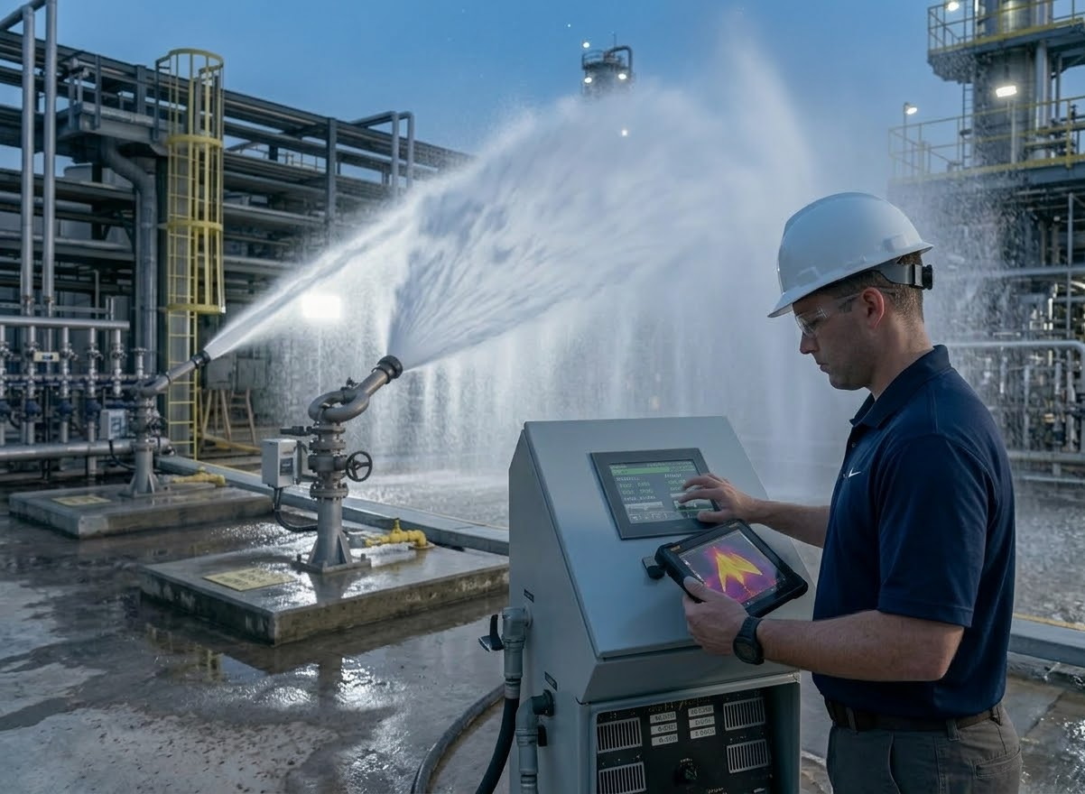 Jet Fuel Fire Protection Air Jet